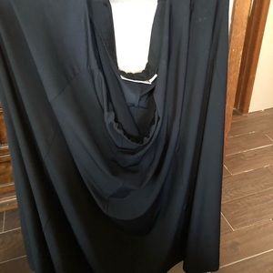 Elastic waist soft skirt